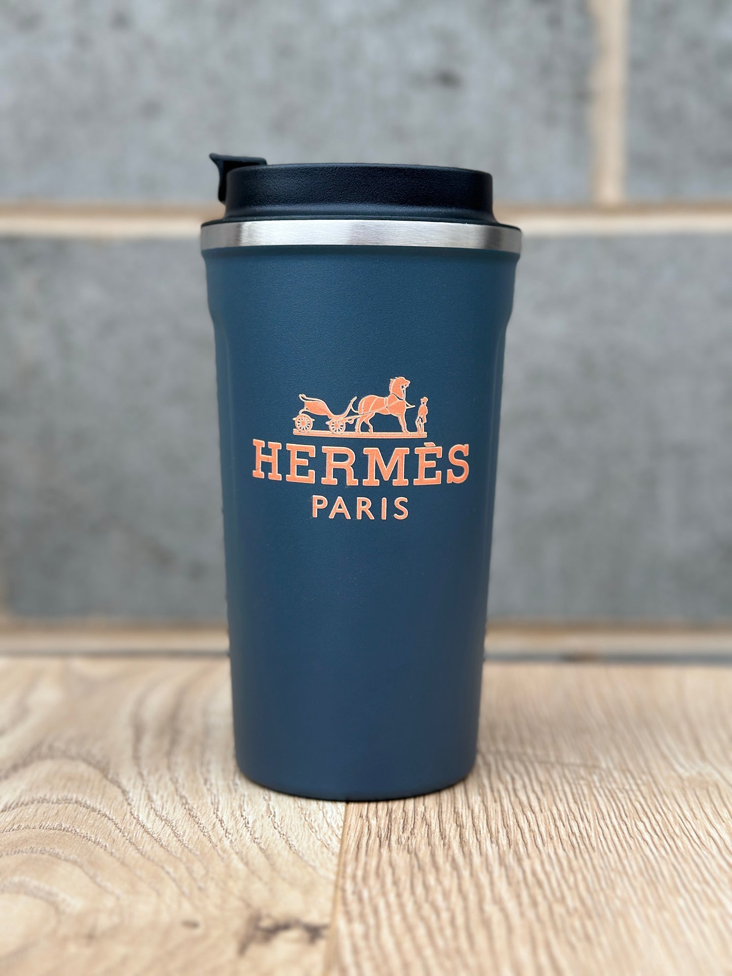 Frosted Double Walled Travel Coffee Cups